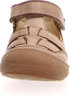 Leder-Halbsandalen