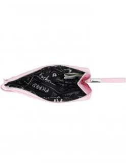 Leder-Handytasche "Aurelie" in Rosa - (B)11 x (H)18 x (T)2 cm
