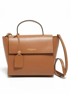Leder-Henkeltasche 