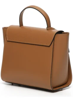Leder-Henkeltasche 