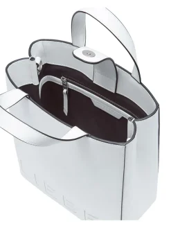 Leder-Henkeltasche 
