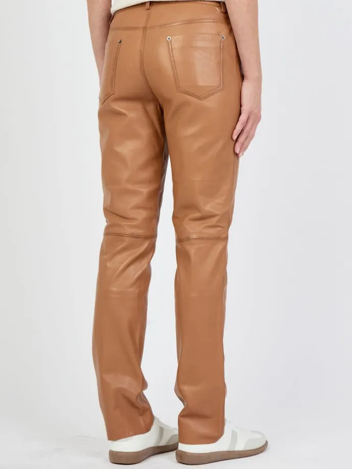 Lederhose 31019444 in light cognac