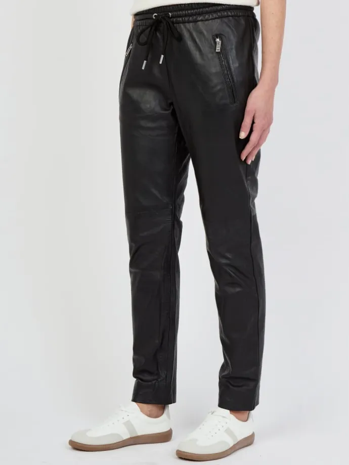 Lederhose 3102153 in schwarz