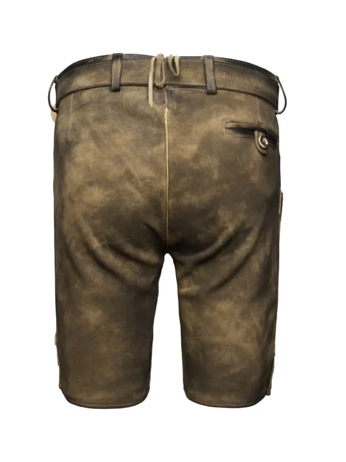 Lederhose Ammersee in grau