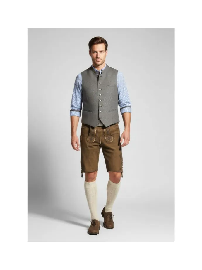 Lederhose Bertram in braun