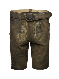 Lederhose Bertram in dunkelbraun