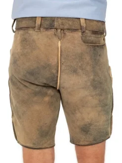 Lederhose BUCHNER in dunkelbraun