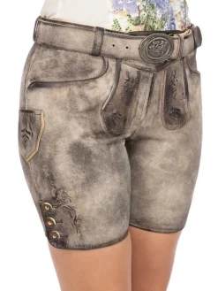 Lederhose DAFNE in stein