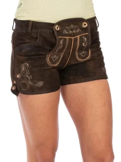 Lederhose DALIA in braun