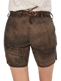 Lederhose DESSAU in mittelbraun
