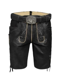 Lederhose Eldorado in dunkelbraun