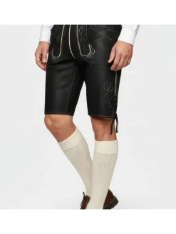 Lederhose Eldorado in dunkelbraun