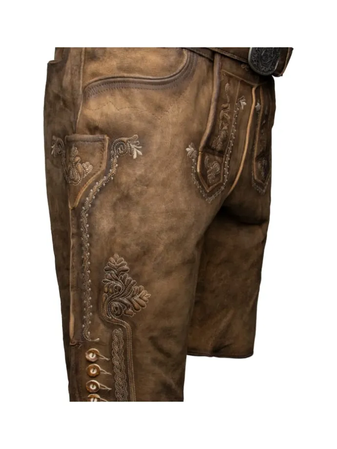Lederhose Georg in braun