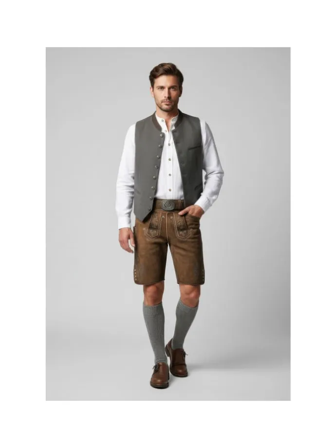 Lederhose Georg in braun