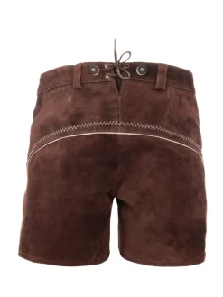 Lederhose in dunkelbraun