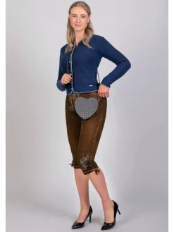Lederhose in dunkelbraun