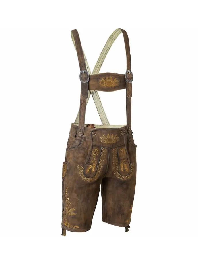 Lederhose in Kastanie