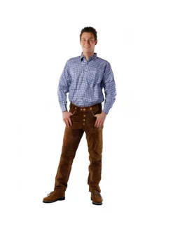 Lederhose in mittelbraun