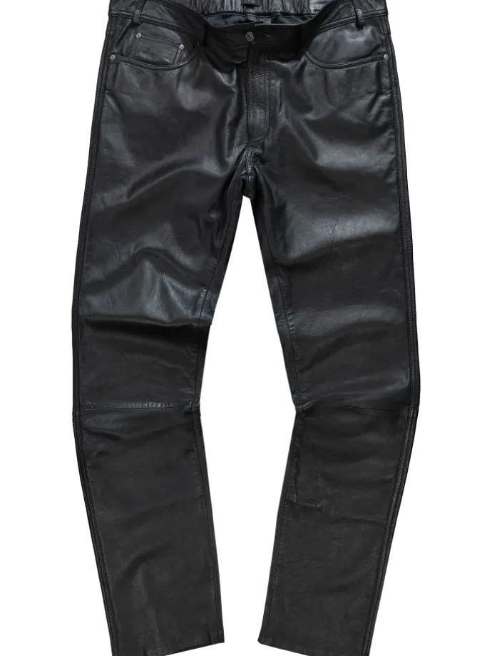 Lederhose in schwarz
