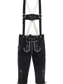Lederhose in schwarz