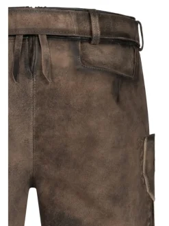 Lederhose kurz Winsen in Iced Coffee