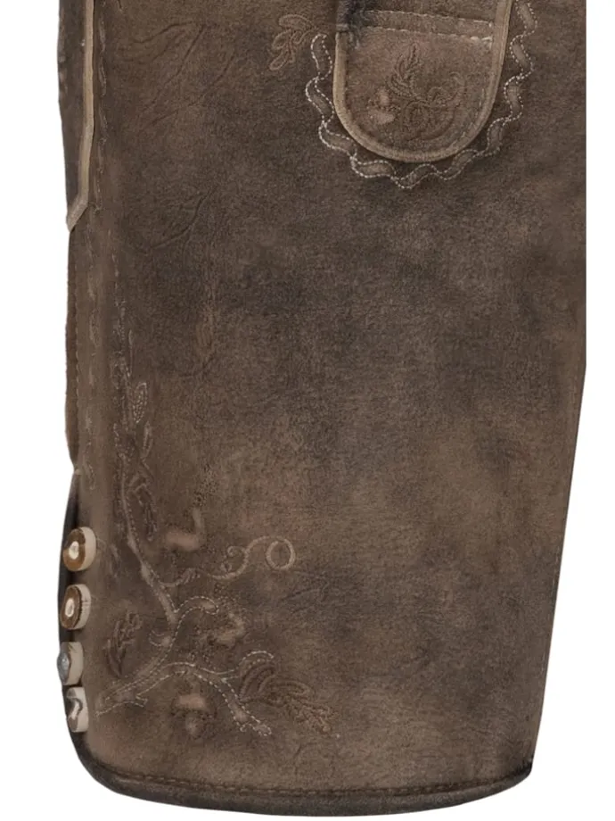 Lederhose kurz Winsen in Iced Coffee