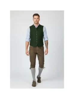 Lederhose Leifers in grau
