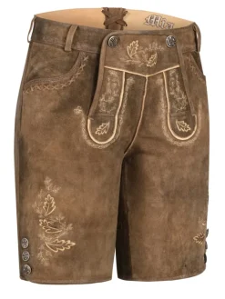 Lederhose Meera in Walnut