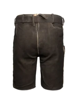 Lederhose Oliver in dunkelbraun