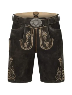 Lederhose Orlando in braun