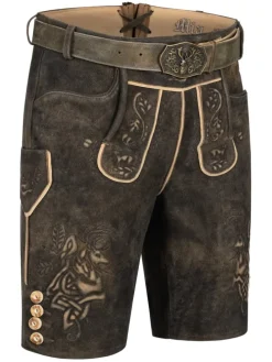 Lederhose Pertran in Juniper