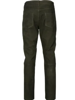 Lederhose Phill in oliv