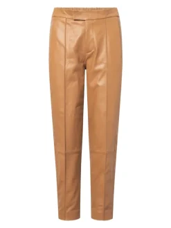 Lederhose PINTUCK in camel