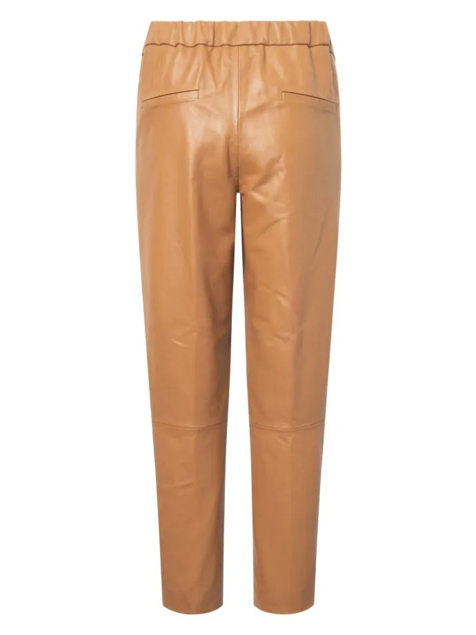 Lederhose PINTUCK in camel