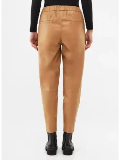 Lederhose PINTUCK in camel