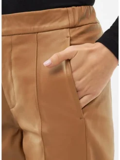Lederhose PINTUCK in camel