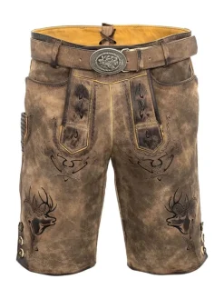 Lederhose URGSEE in braun