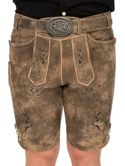 Lederhose URGSEE in braun