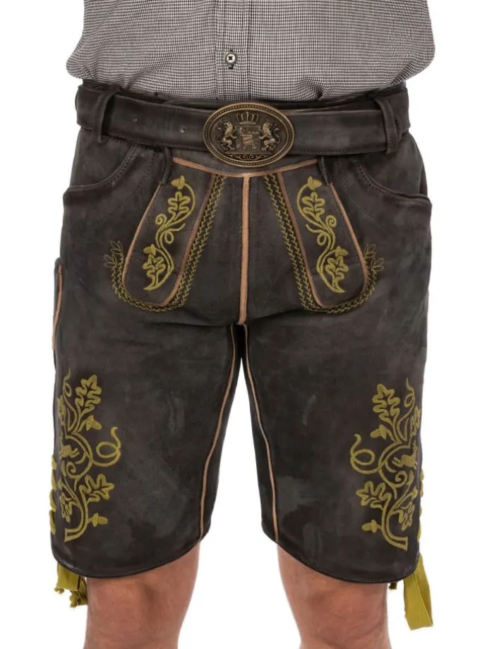 Lederhose UTZ in braun