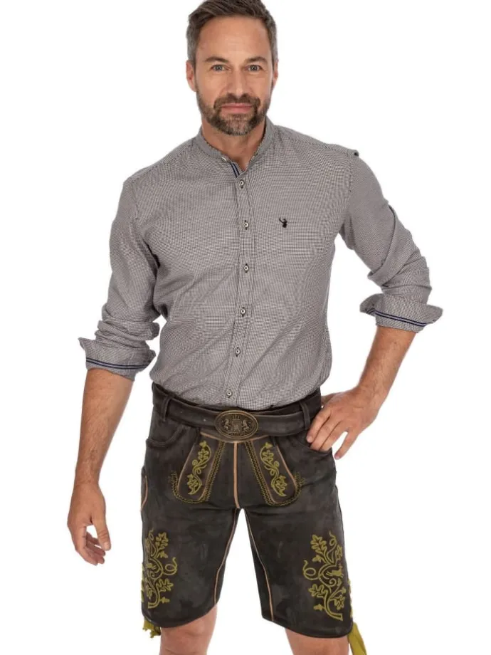 Lederhose UTZ in braun
