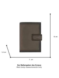 Leder-Kartenetui 