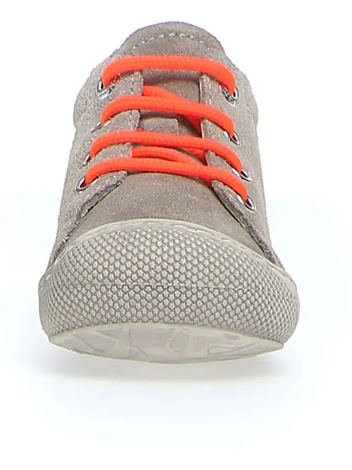 Leder-Lauflernschuhe "Cocoon" in Grau