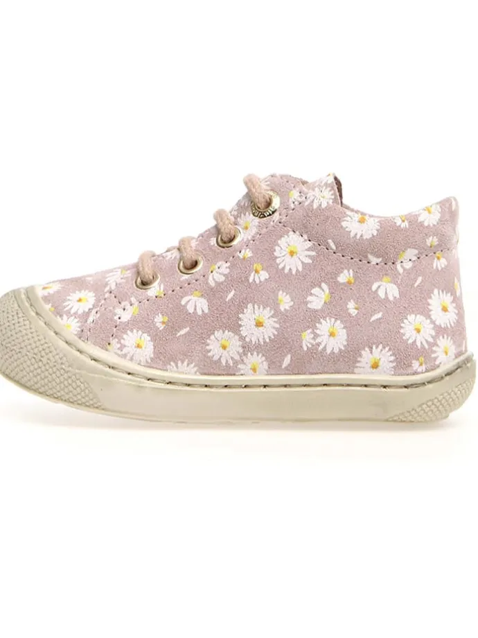 Leder-Lauflernschuhe "Cocoon" in Rosa