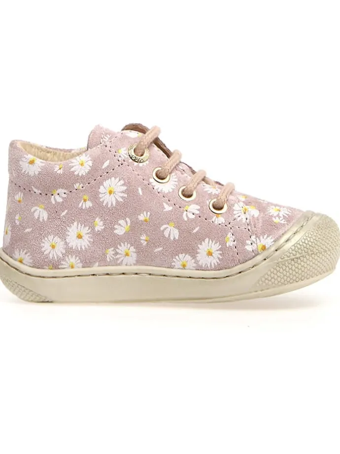 Leder-Lauflernschuhe "Cocoon" in Rosa