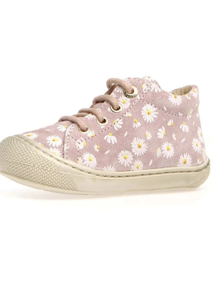 Leder-Lauflernschuhe "Cocoon" in Rosa