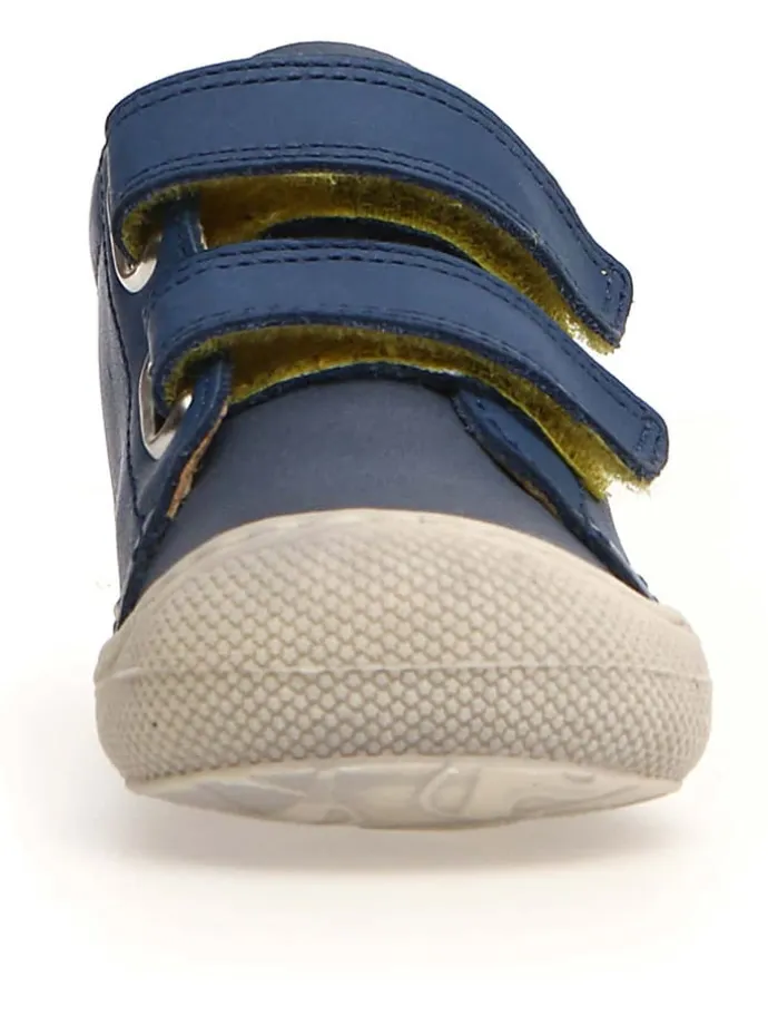 Leder-Lauflernschuhe "Cocoon" in Dunkelblau