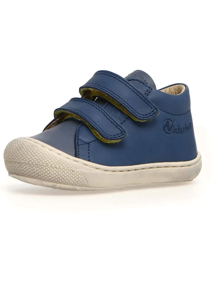 Leder-Lauflernschuhe "Cocoon" in Dunkelblau