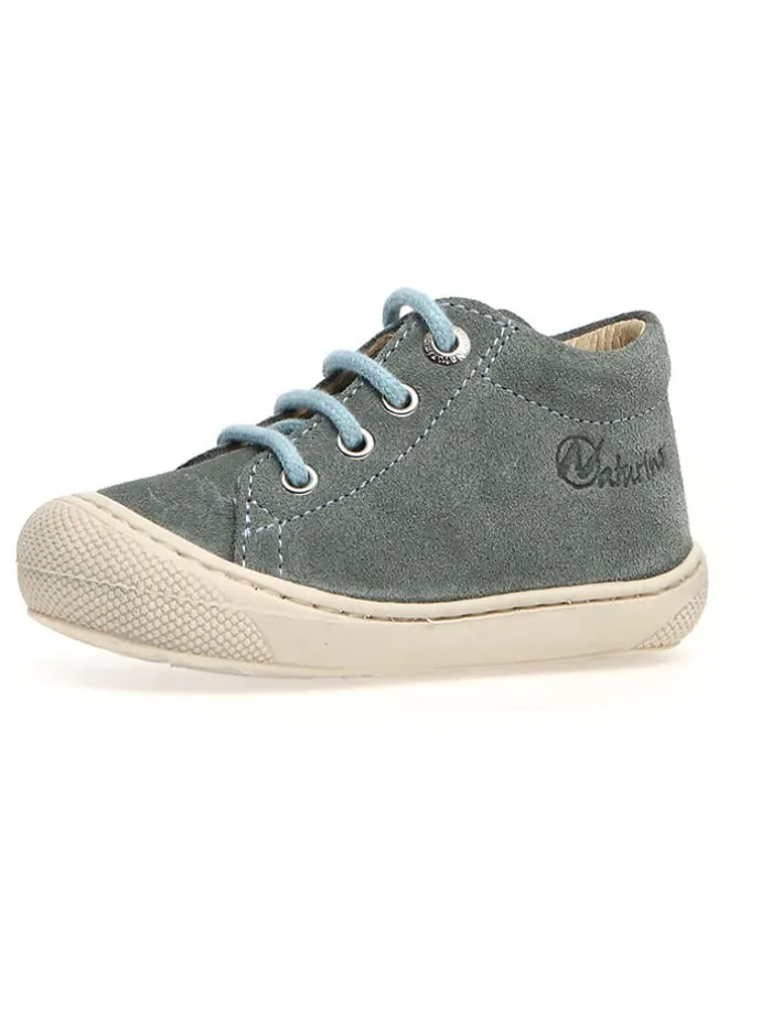 Leder-Lauflernschuhe "Cocoon" in Salbei