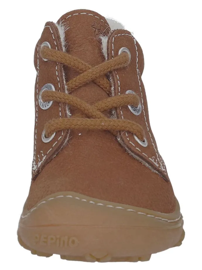 Leder-Lauflernschuhe "Coiln" in Hellbraun