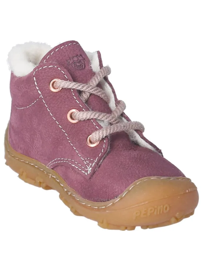 Leder-Lauflernschuhe "Colin" in Lila